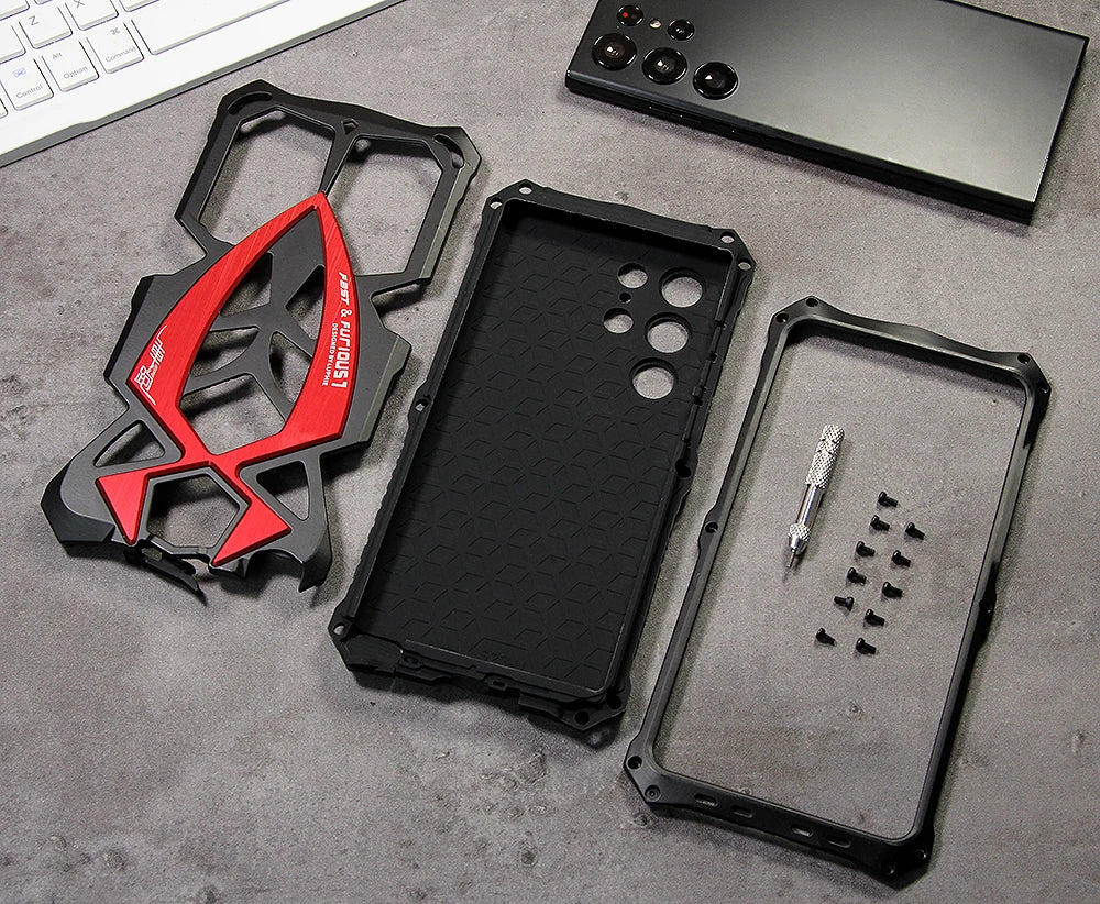 Military Shockproof Luphie Metal Armor Case For Samsung - Premium Mobile Phone Cases from Luphie - Just $36! Shop now at Dressmycell.com Military Shockproof Luphie Metal Armor Case For Samsung - Premium Mobile Phone Cases from Luphie - Just $36! Shop now at Dressmycell.com